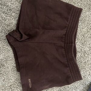 Aritzia cozy fleece perfect micro short